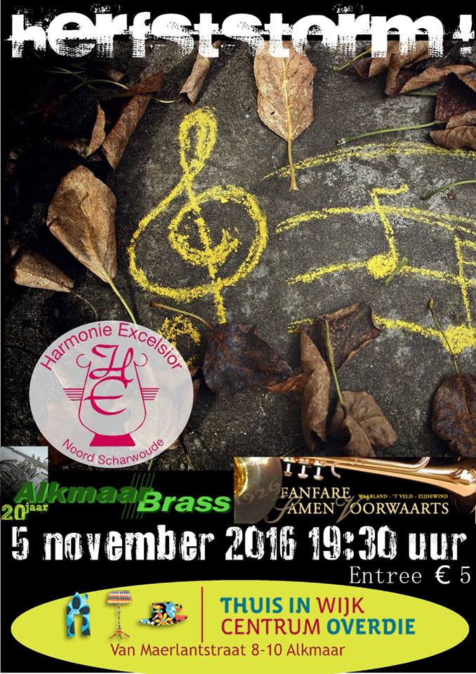 5 November Hefststorm! Een bijzonder concert