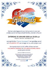 Poster Hollands avond plaatje