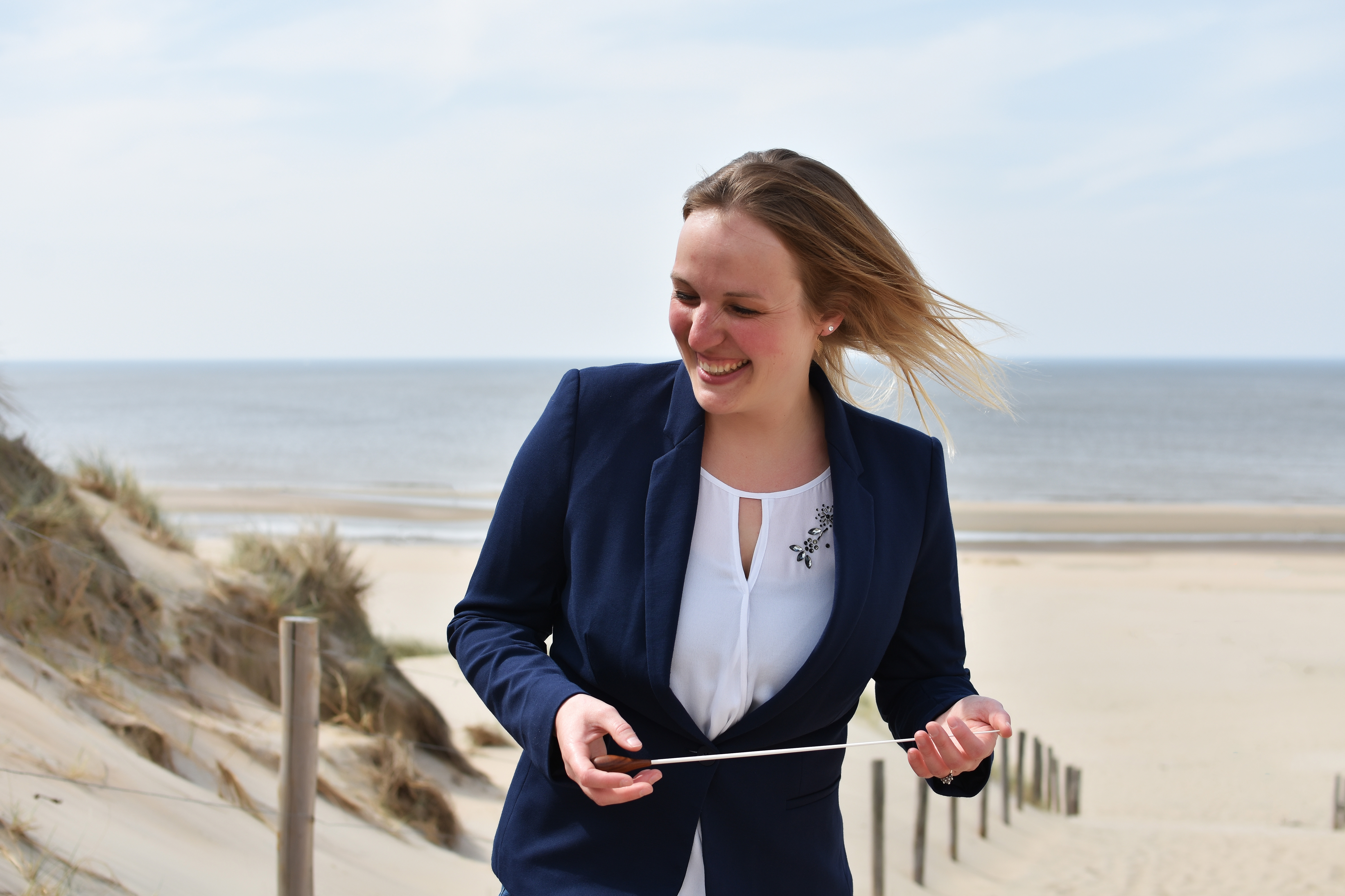 Nieuwe dirigent Lindy Karreman