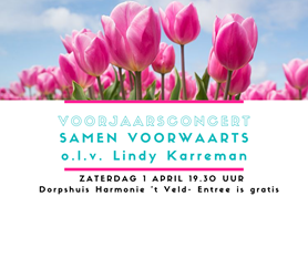 20230401 VOORJAARSCONCERT Bloemen Site en FB en Insta