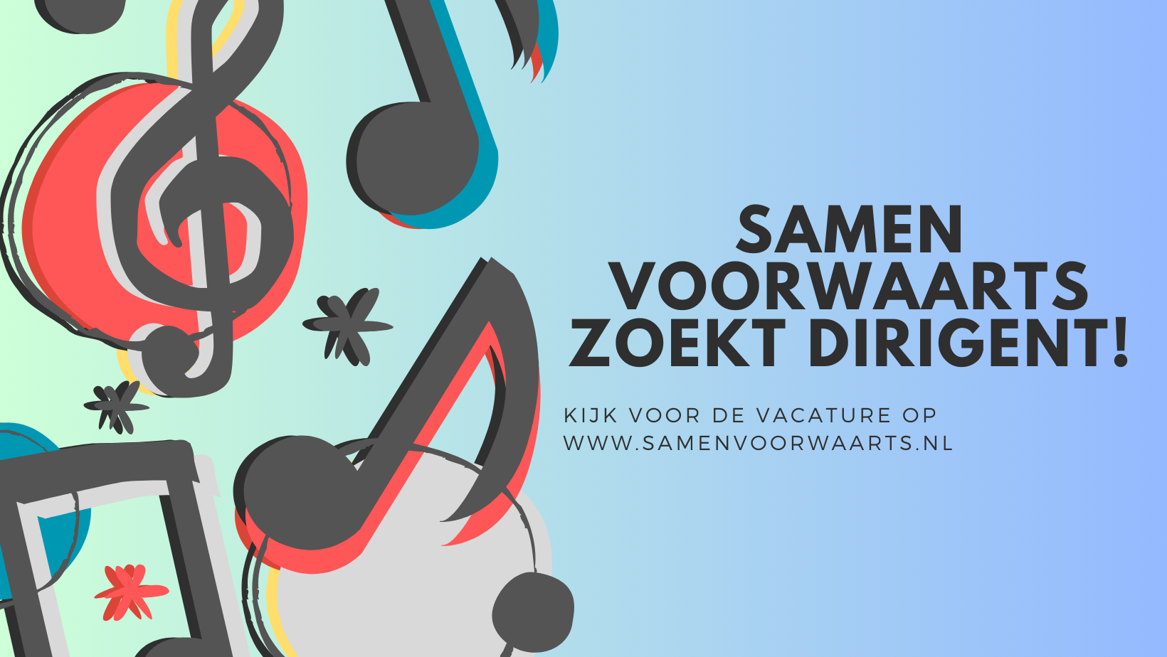 Fanfare Samen Voorwaarts zoekt dirigent 