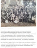 Tweede deel van het krantenartikel